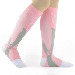 Health Socks E20 Roze - Prachtige compressiekousen
