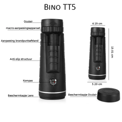 Bino TT5 - verrekijker voor 1 oog