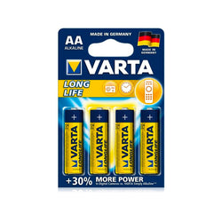 Bijbehorende AA-batterijen, 4 stuks